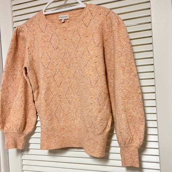 Monsoon Eyelet Sweater Delica Gem Pre-Loved - Picture 4 of 10